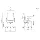 صندلی کارشناسی لیو مدل I72z - Image 7
