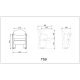 صندلی آمفی تئاتر لیو مدل T59 - Image 6