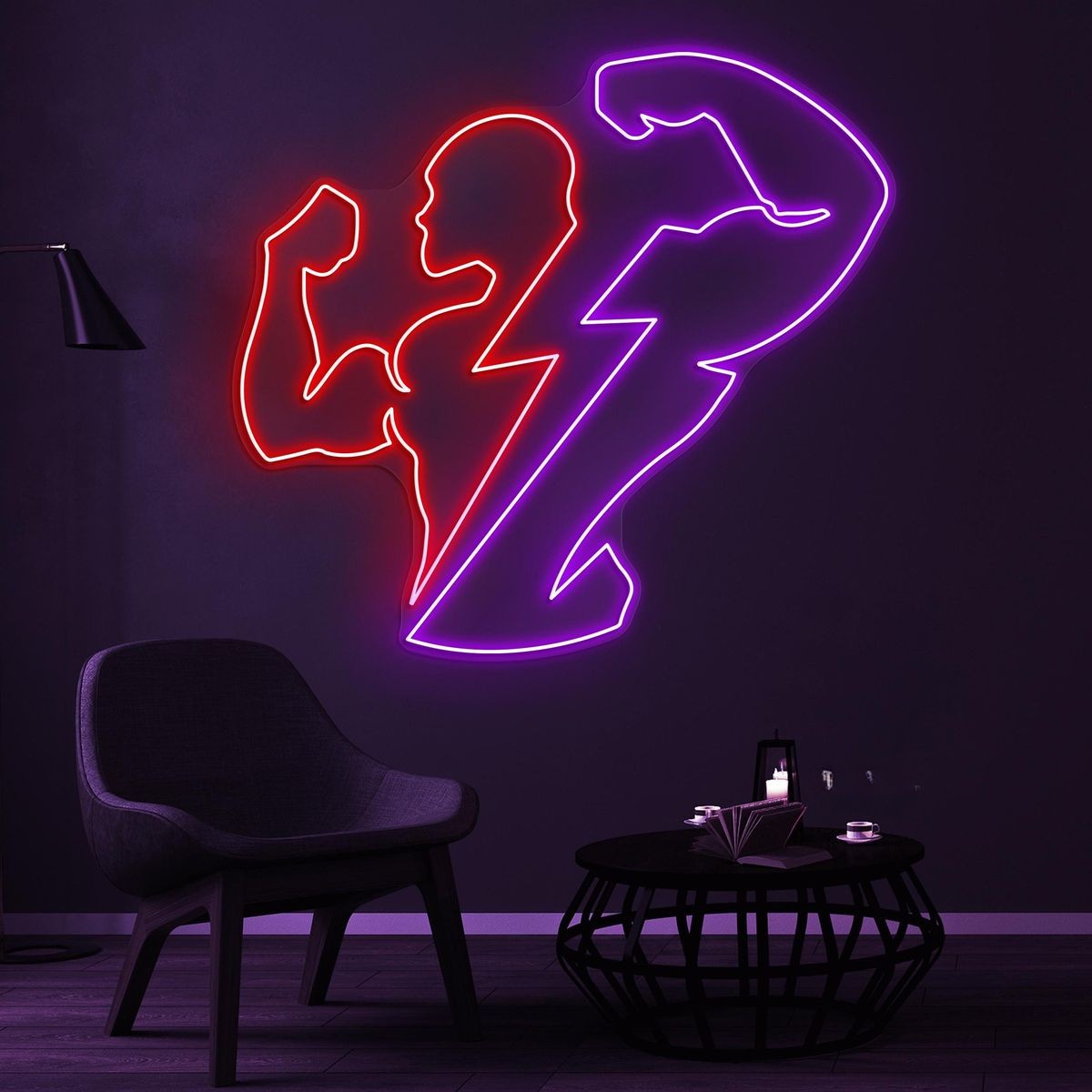 تابلو نئون ورزشی