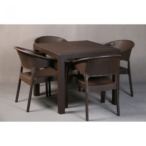 x-700-میز-و-صندلی-دسته-دار-4-نفره-ناصر-پلاستیک-مدل-حصیر-بافت5